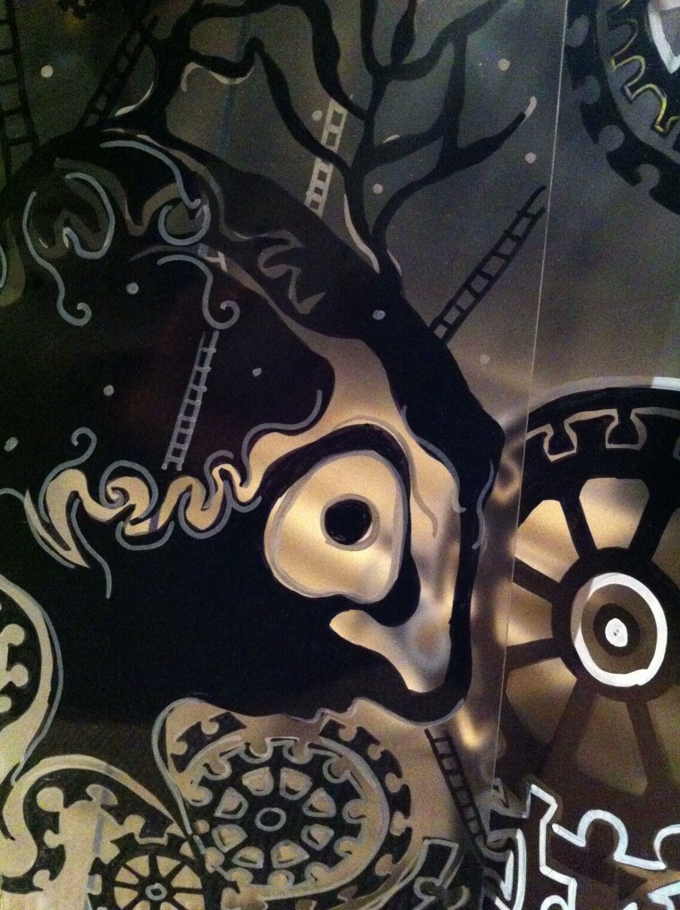 Time is but the clockwork of a frightened heart